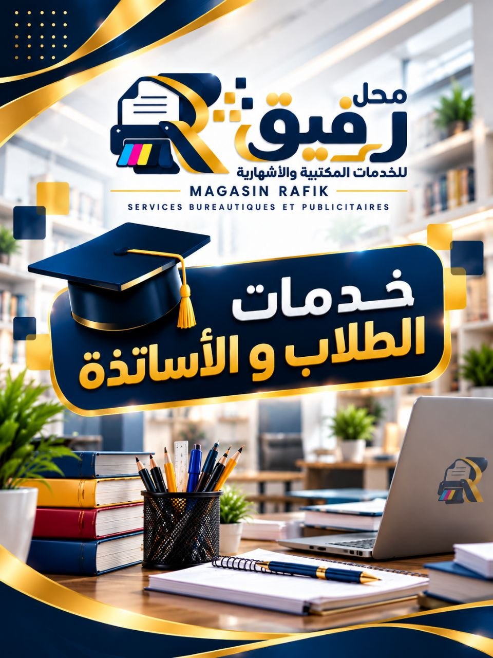 باقة التخرج المتكاملة محل رفيق