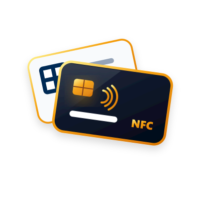 بطاقات NFC ذكية